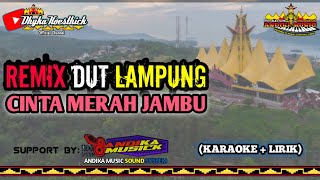 🔴 NIA LAVENIACINTA LAHIR BATINCINTA MERAH JAMBUKARAOKELIRIK COVER VERSI REMIX DUT LAMPUNG [upl. by Mohammed467]