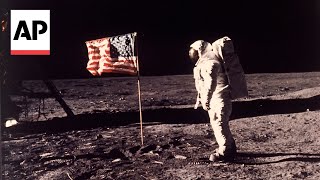 WATCH Footage from the 1969 Apollo 11 moon landing [upl. by Caplan]