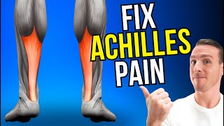 How to Quickly Treat Achilles Tendonitis at Home FAST RESULTS [upl. by Atikin2]