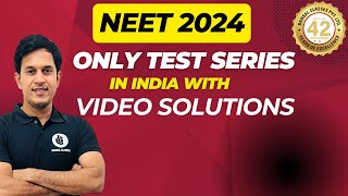 NEET 2024 Test Series With Video Solutions neet2024 testseriesforneet [upl. by Ticknor]