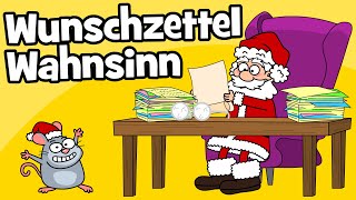 ♪♪ Weihnachtslied für Kinder – Wunschzettel Wahnsinn  Hurra Kinderlieder  Kinderlied Weihnachten [upl. by Rodrick]