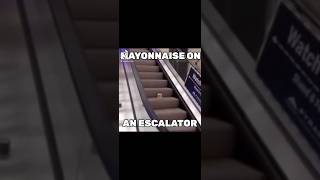 Mayonnaise on a escalator [upl. by Arlinda]