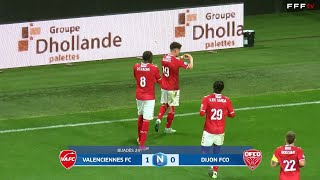 J10 I Valenciennes FC – Dijon FCO 20 le résumé I National FFF 20242025 [upl. by Htebzile]