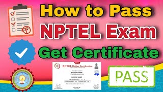 How to Pass NPTEL exam 2024  Get Certificate nptel exam [upl. by Spiegelman]