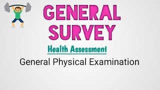 General survey assessment physical examination Health assessment in Urdu Hindi [upl. by Derdle668]