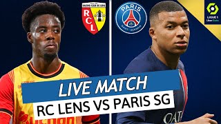 🔴🔵 LENS  PSG LIVE  🔥ALLEZ PARIS 🚨GROS CHOC A BOLLAERT SANS HAKIMI  MBAPPE BUTEUR  LIGUE 1 [upl. by Seagrave]