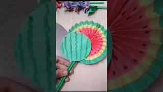 Diy water melon craft  paper craft  YouTube short [upl. by Walley]