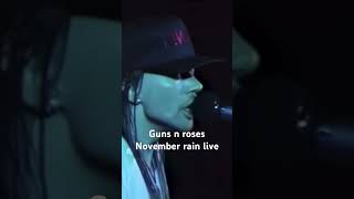 Guns n roses November rain live [upl. by Rivers833]