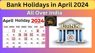 Bank Holidays in April 2024 bankholidayinapr2024 2024bankholidays advayainfo [upl. by Blynn]