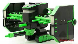 Ben 10 Galvanic Gunship Toy Review [upl. by Elfstan]