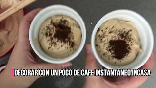 Mousse de Cafe con Leche Condensada Corina [upl. by Barbabra]