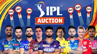 IPL 2025 Mega Auction LIVE Updates  IPL Mega Auction 2025  Full Auction Highlights [upl. by Toille494]