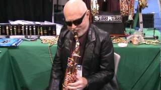 Don Menza plays the Saxgourmet Super 400 at NAMM [upl. by Nivrem]