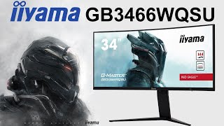 Cowcot TV Présentation écran IIYAMA GMASTER GB3466WQSUB1  34quot Curved et 3440 x 1440 [upl. by Pillsbury533]