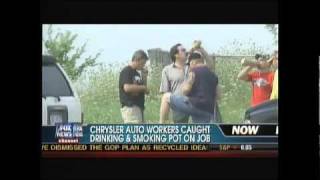 Chrysler Auto Workers Caught Drinking amp Smoking Pot [upl. by Foley]