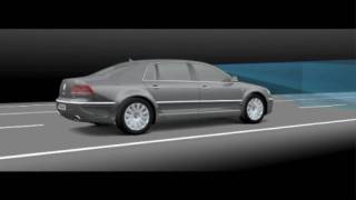 Volkswagen Phaeton Technology Highlights Animation [upl. by Joya804]