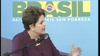 Dilma visita obras de modernização da linha férrea e do anel rodoviário em Belo Horizonte [upl. by Anelagna806]