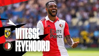 Starting the new season with FIVE GOALS 🤩  Highlights Vitesse  Feyenoord  Eredivisie 20222023 [upl. by Noir]