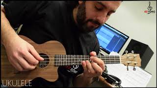 Rain  Rob Scallon ARPEGGIO Ukulele CoverLesson With TABScore [upl. by Moshe]