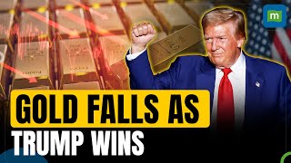 US Election 2024 Gold Prices Plunge as Trump Wins Is More Downside Ahead [upl. by Attennaej]