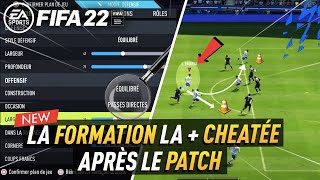 TUTO FIFA 22  La NOUVELLE FORMATION CHEATÉE  TACTIQUES PERSO  4321 META [upl. by Dobson]