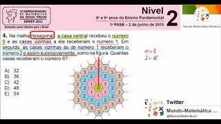 Olimpíada Brasileira de Matemática das Escolas Públicas  OBMEP [upl. by Alet604]