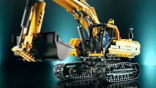 LEGO Technic 8043 Motorized Excavator [upl. by Bortz831]