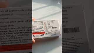 isotretinoin capsule 20 mg pimples remove capsule 20 mg shorts viralshorts acne [upl. by Aigroeg854]