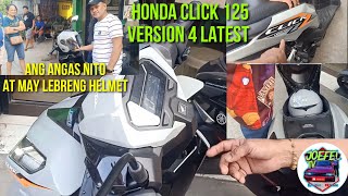 ANG ANGAS NITO NG HONDA CLICK 125i VERSION 4 NA LATEST honda hondaclick125i version4 latest [upl. by Eidnas]