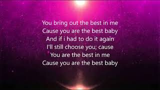 Tyrese Gibson  Best of Me With Lyrics [upl. by Yrevi574]