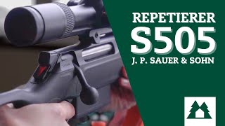 Die ersten Schüsse Sauer 505 auf dem Schießstand  So schießt sich die neue Waffe von Sauer amp Sohn [upl. by Vargas]