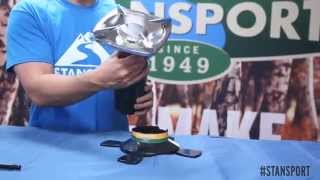 Stansport HowTo Set up our Single Burner Propane Stove Item 201 [upl. by Burkley672]