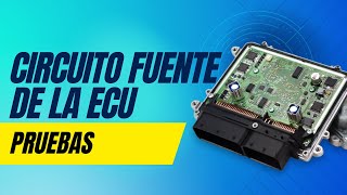 Curso reparación de Computadoras Automotrices ECU  Circuito Fuente [upl. by Keiryt]