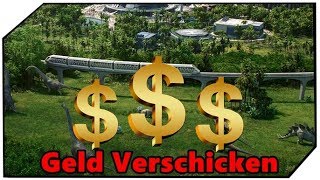 Jurassic World Evolution Geld auf eine andere Insel schicken Geld Verschicken Tutorial Guide Deutsch [upl. by Mitchiner]