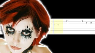 carolesdaughter  Violent Easy Guitar Tabs Tutorial [upl. by Tung]