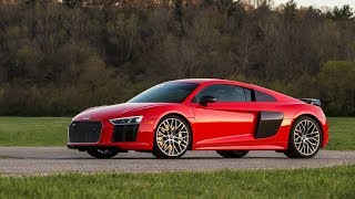 Audi R8 Supercar  Acceleration amp Exhaust Sound amp Drifting [upl. by Rhys]