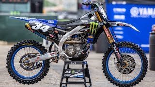 Inside Dylan Ferrandis MonsterStar Racing Yamaha YZ250F  Motocross Action Magazine [upl. by Nemad]