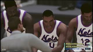 NBA2K24 MyLeague November 5th 1983 Philadelphia 76ers 40 vs New Jersey Nets40 [upl. by Troth]