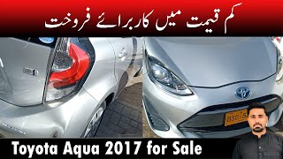 Used Toyota Aqua 2017 car for Sale in Karachi  Adnan Autos [upl. by Sorenson262]