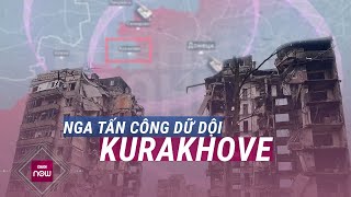 Gần 40 cuộc giao tranh mỗi ngày tại Kurakhove Ukraine lo bị kẹt trong “vạc dầu” của Nga  VTC Now [upl. by Maurey]