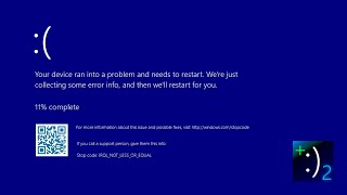 Blue Screen Simulator Plus 21 [upl. by Butcher]