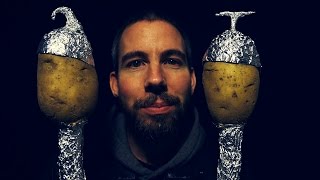 Binaural Potato Microphones  VegeTech ASMR [upl. by Enilrac]