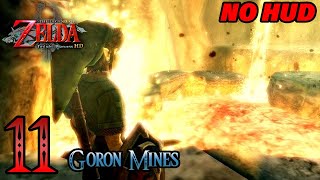 Zelda Twilight Princess HD No Hud 60fps  100 Walkthrough Longplay  Part 11  Goron Mines  Fyrus [upl. by Diana]