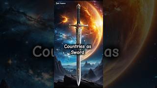 Swords as Weapons of Countries [upl. by Nnazus946]