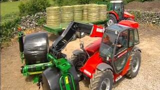 McHale R5 Round Bale Handler English [upl. by Torre770]