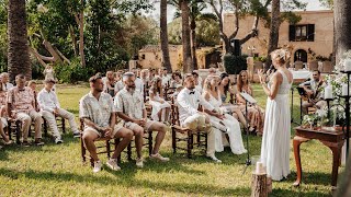 Hochzeitssängerin und Traurednerin Mallorca Sandra Backwinkel  Denisa amp Max [upl. by Kiel]