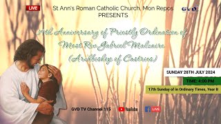 Parish Feast 17th Sunday of in Ordinary Times Year B400 pm St Anns Catholic Church Mon Repos [upl. by Arnulfo]