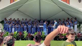 Kamehameha Schools Childrens Choir  Hoolaulea 2023 [upl. by Aimar213]