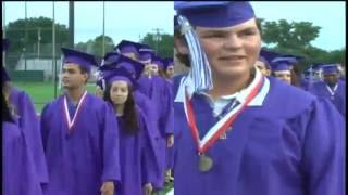 Angleton High School Graduation 2016 [upl. by Amhsirak110]