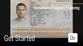 Automated Passport Scanning  Dynamsoft MRZ Scanner SDK [upl. by Nadnarb]